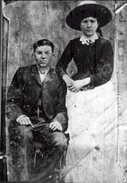 Wedding photo William Jackson Dawkins and Jennie Lee Lindsey