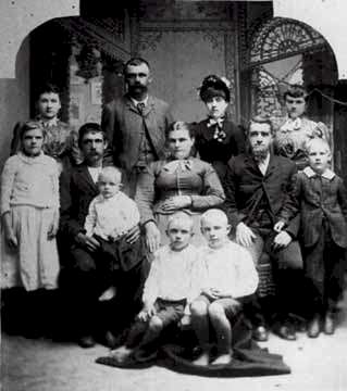 Family of James Haddock Yates (c1889)
